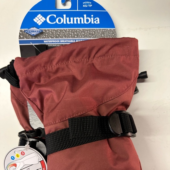 Columbia Last Tracks Omni-Tech Gloves Touchscreen Compatible Waterproof NEW - Picture 4 of 4